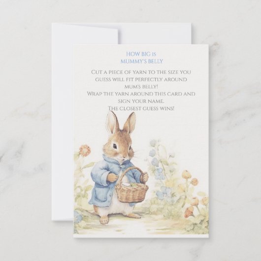 Peter Rabbit hoe groot is mama's buik (Voorkant)