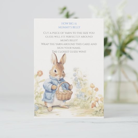 Peter Rabbit hoe groot is mama's buik (Staand voorkant)