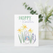 Peter Rabbit | Hoppy Easter Feestdagenkaart (Staand voorkant)