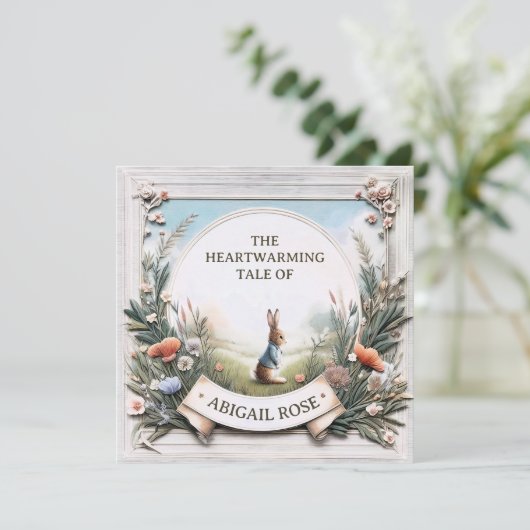 Peter Rabbit in de tuin Kaart (Staand voorkant)