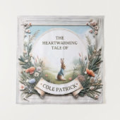 Peter Rabbit in de tuin Wandkleed (Voorkant)