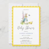 Peter Rabbit in het Tuin Baby shower Kaart (Voorkant)