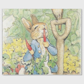 Peter Rabbit in the Garden - Beatrix Potter Cadeaupapier (Vlak)