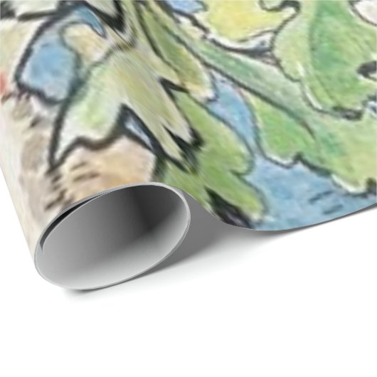 Peter Rabbit in the Garden - Beatrix Potter Cadeaupapier (Rol Hoek)