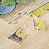 Peter Rabbit in the Garden - Beatrix Potter Legpuzzel (Zijkant)