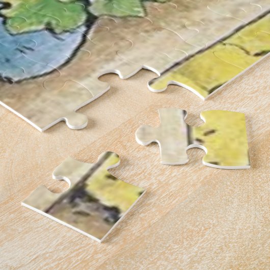 Peter Rabbit in the Garden - Beatrix Potter Legpuzzel (Zijkant)