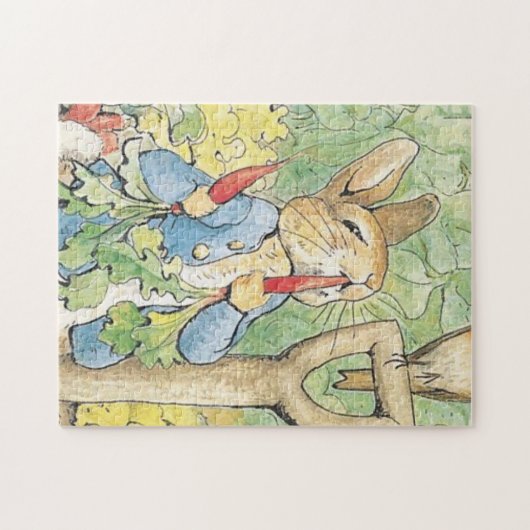 Peter Rabbit in the Garden - Beatrix Potter Legpuzzel (Horizontaal)