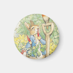 Peter Rabbit in the Garden - Beatrix Potter Magneet