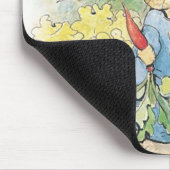 Peter Rabbit in the Garden - Beatrix Potter Muismat (Hoek)