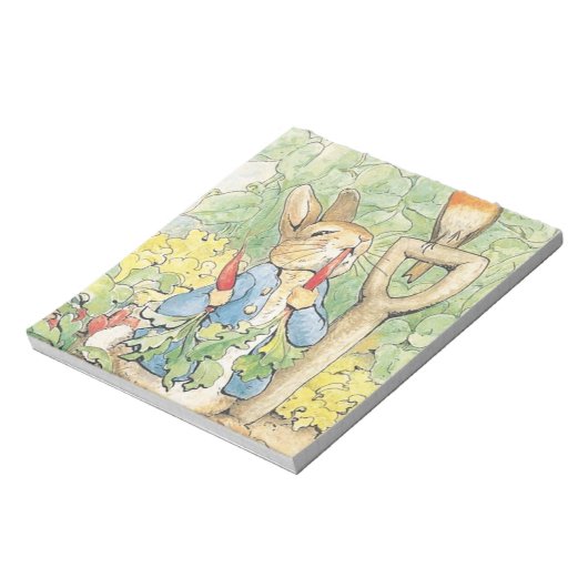 Peter Rabbit in the Garden - Beatrix Potter Notitieblok (Linkerzijde)
