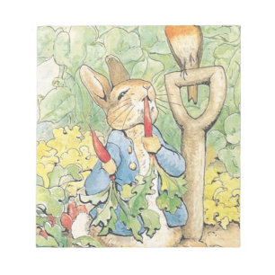 Peter Rabbit in the Garden - Beatrix Potter Notitieblok