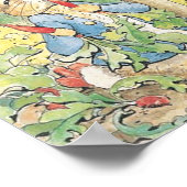 Peter Rabbit in the Garden - Beatrix Potter Poster (Hoek)
