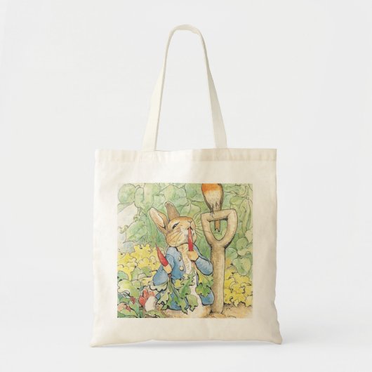 Peter Rabbit in the Garden - Beatrix Potter Tote Bag (Voorkant)