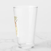 Peter Rabbit in the Garden (door Beatrix Potter) Glas (Links)