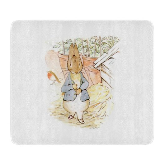 Peter Rabbit in the Garden (door Beatrix Potter) Snijplank (Voorkant)