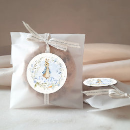 Peter Rabbit It's a Boy - Witte Stickers