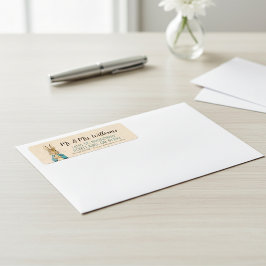 Peter Rabbit | Jongen Baby shower Etiket