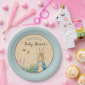 Peter Rabbit | Jongen Baby shower Papieren Bordje (Feest)