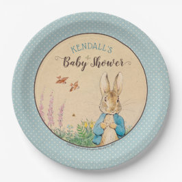 Peter Rabbit | Jongen Baby shower Papieren Bordje