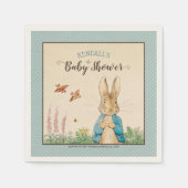 Peter Rabbit | Jongen Baby shower Servet (Voorkant)