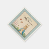 Peter Rabbit | Jongen Baby shower Servet (Hoek)