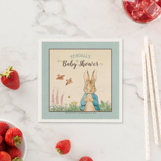 Peter Rabbit | Jongen Baby shower Servet (Insitu)