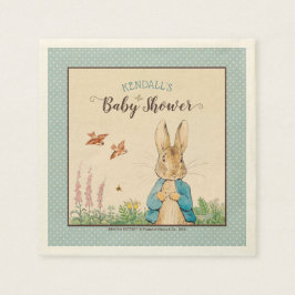 Peter Rabbit | Jongen Baby shower Servet