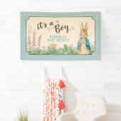 Peter Rabbit | Jongen Baby shower Spandoek (Insitu)