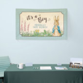 Peter Rabbit | Jongen Baby shower Spandoek (Beurs)