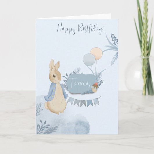 Peter Rabbit kaart (Voorkant)