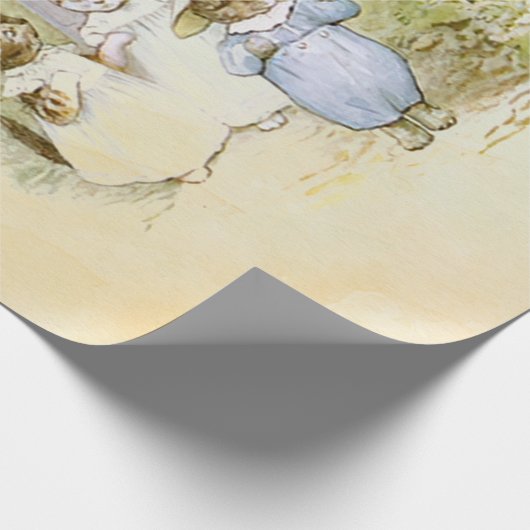 Peter Rabbit (katten) Cadeaupapier (Hoek)