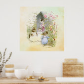 Peter Rabbit (katten) Poster (Keuken)