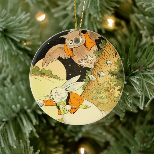 Peter Rabbit Keramisch Ornament (Boom)