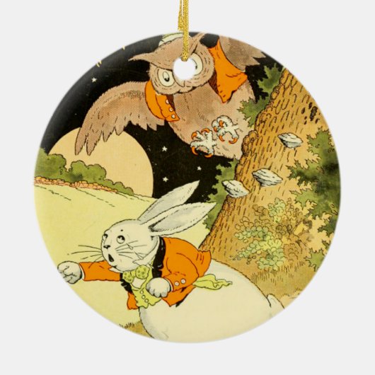 Peter Rabbit Keramisch Ornament (Achterkant)