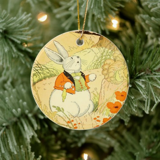 Peter Rabbit Keramisch Ornament (Boom)