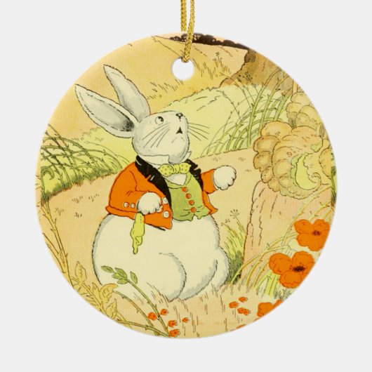 Peter Rabbit Keramisch Ornament (Voorkant)