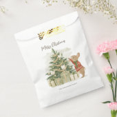 Peter Rabbit kerstboom Bedankzakje (Gezegeld)