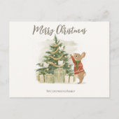 Peter Rabbit kerstboom Briefkaart (Voorkant)