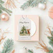 Peter Rabbit kerstboom Cadeaulabel