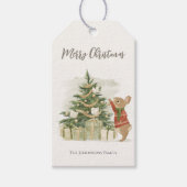 Peter Rabbit kerstboom Cadeaulabel (Voorkant)