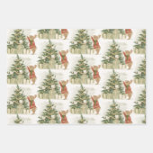Peter Rabbit kerstboom Inpakpapier Vel (Voorkant 3)