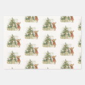 Peter Rabbit kerstboom Inpakpapier Vel (Voorkant)