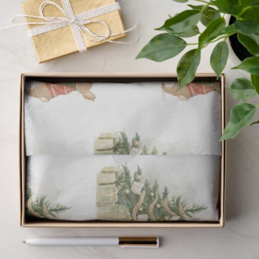 Peter Rabbit kerstboom Tissuepapier (Geschenk)