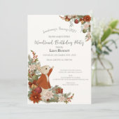 Peter Rabbit Kerstdag Uitnodiging (Staand voorkant)