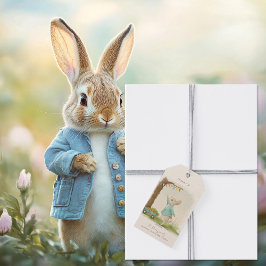 Peter Rabbit Kids Verjaardag & Spel Cadeaulabel