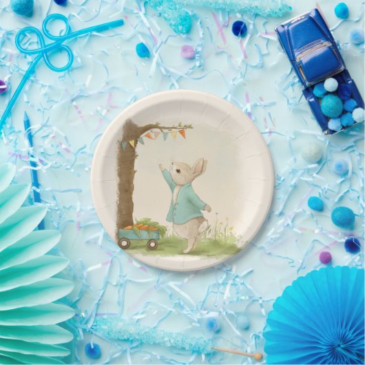 Peter Rabbit Kids Verjaardag & Spel Papieren Bordje (Feest)