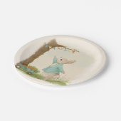 Peter Rabbit Kids Verjaardag & Spel Papieren Bordje (Gekanteld)