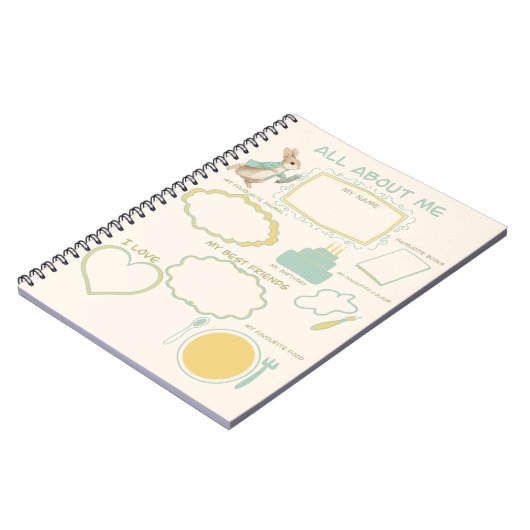 Peter Rabbit Kinderverjaardag&Spel Notitieboek (Linkerzijde)