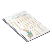 Peter Rabbit Kinderverjaardag&Spel Notitieboek (Rechterzijde)