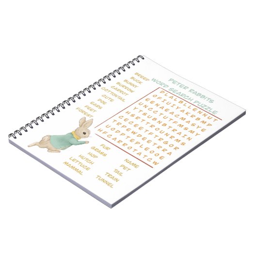 Peter Rabbit Kinderverjaardag&Spel Notitieboek (Linkerzijde)